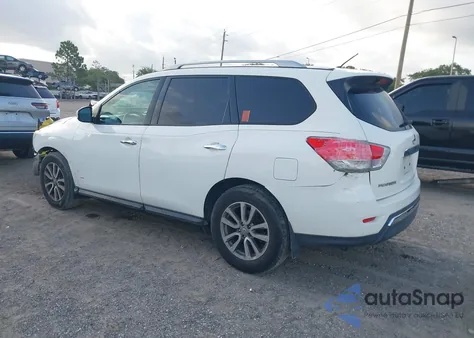 2015 Nissan Pathfinder S из США, поврежденный, VIN 5N1AR2MN3FC682032